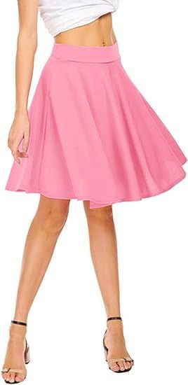 Pink Flared Skirt image 5